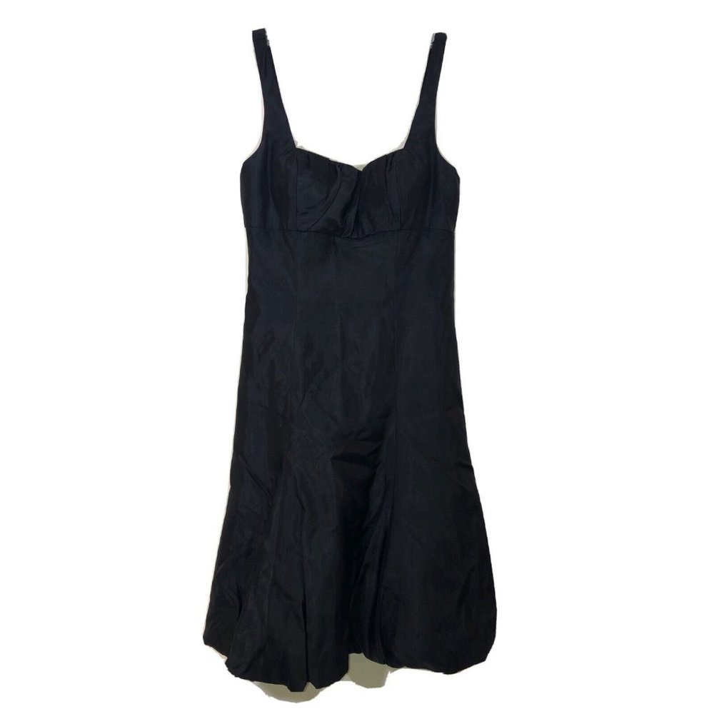 Vera WangDress Bridesmaid Black Bubble Elegant